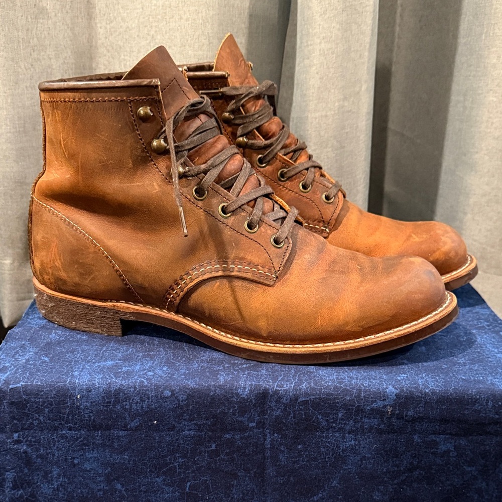Men's Red Wing Brown Leather Boots size 10.5